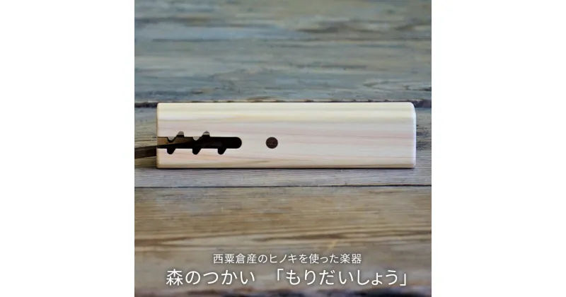 【ふるさと納税】木のおもちゃ 楽器 森のつかい もりだいしょう O-mr-A29A