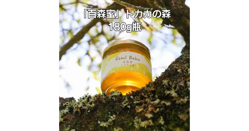 【ふるさと納税】国産はちみつ 百森蜜 トカカの森180g A-MM-A22A