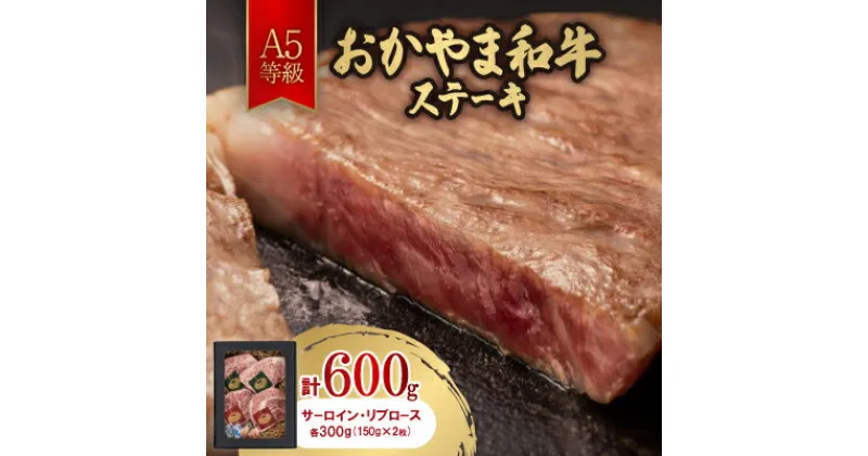 【ふるさと納税】おかやま和牛(A5等級)ステーキ 600g【配送不可地域：離島】【1403506】