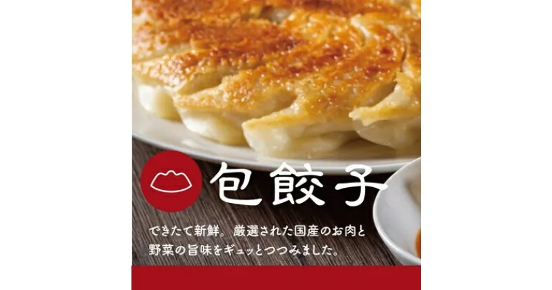 【ふるさと納税】「包餃子」260g(約20個) 餃子本舗 包 餃子 ギョーザ ぎょうざ 惣菜 冷凍 中華 点心 おかず おつまみ 国産野菜 058011