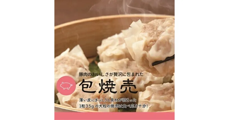 【ふるさと納税】「包焼売」350g(約10個) 餃子本舗 包 惣菜 冷凍 中華 点心 おかず おつまみ しゅうまい シューマイ 冷凍食品 国産野菜 058013