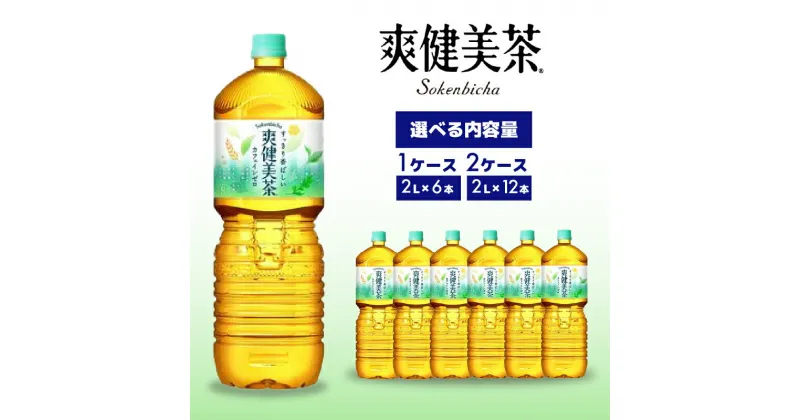 【ふるさと納税】爽健美茶 PET 2L×6本(1ケース) 2L×12本(1ケース)お茶 飲料 ソフトドリンク カフェインゼロ ペットボトル 箱買い まとめ買い 備蓄 災害 014062