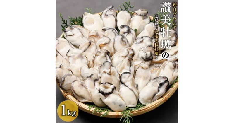 【ふるさと納税】独自ブランド「讃美牡蠣」のこだわり冷凍大粒牡蠣！ | 冷凍 かき 牡蠣 広島県産 魚介 貝 オイスター おすすめ 人気 広島 廿日市市