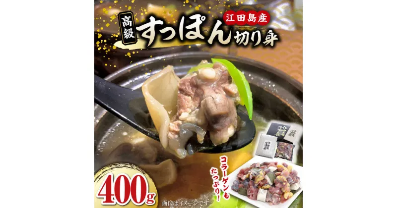 【ふるさと納税】鍋が料亭級に大変身！？ 安心安全な国産の最高級食材！すっぽん【切り身】400g スッポン料理 人気 美容 健康 ギフト 広島県産 江田島市/平井興産株式会社 [XAC002]