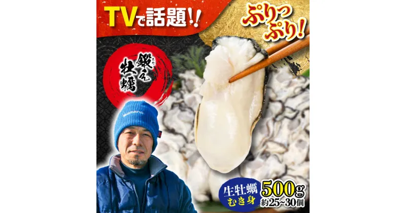 【ふるさと納税】牡蠣 生食 むき身 かき カキ テレビで話題！ 【生牡蠣】【着日指定可能】ミルキーな甘みと濃厚な旨み！身が引き締まったプリップリのむき身 500g 人気 海鮮 簡単 レシピ ギフト 広島県産 江田島市/有限会社寺本水産 [XAE001]