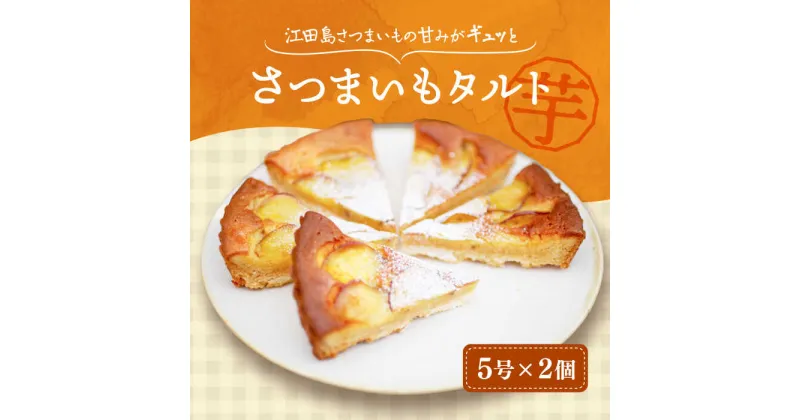 【ふるさと納税】気づけばぺろり必至！ てくてくのさつまいもたると ホール5号× 2個セット 芋 人気 お菓子 スイーツ 美味しい 和菓子 ギフト プレゼント 江田島市/峰商事 合同会社[XAD063]