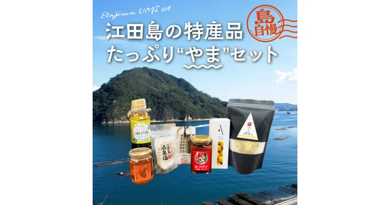 【ふるさと納税】島で自慢の特産品をセットでお届け！ 江田島の恵みたっぷり やま セット ドレッシング はちみつ オイル 人気 保存食 簡単 レシピ ギフト 広島県産 江田島市/江田島市観光協会[XAI003]