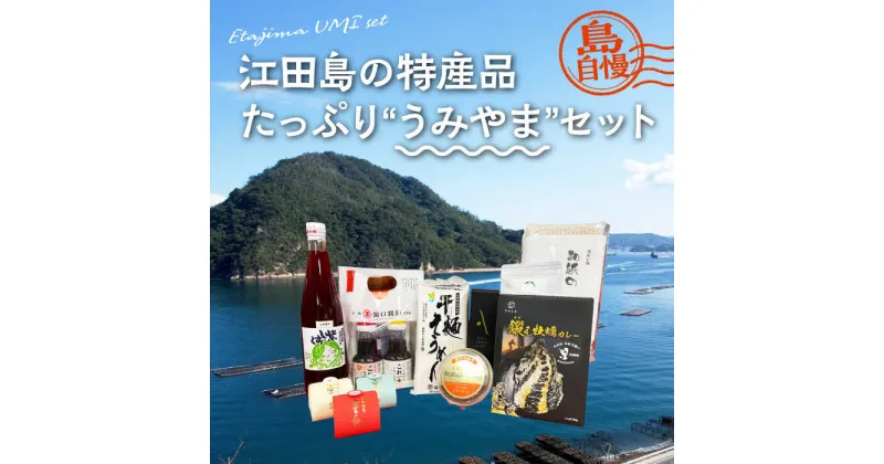 【ふるさと納税】島で自慢の特産品をセットでお届け！ 江田島の恵みたっぷり うみやま セット ドレッシング はちみつ オイル 人気 簡単 レシピ ギフト 広島県産 江田島市/江田島市観光協会[XAI005]