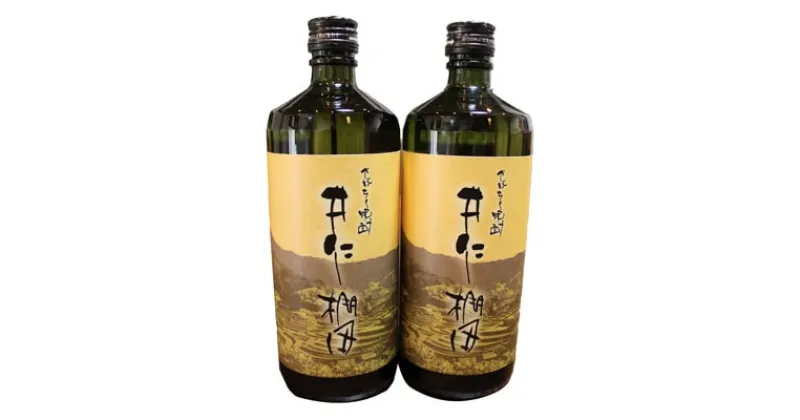 【ふるさと納税】かぼちゃ焼酎 井仁棚田　720ml×2本【1040738】