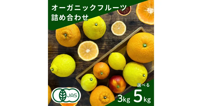 【ふるさと納税】国産 オーガニックフルーツ詰め合わせ 3kg 5kg レモン ブラッドオレンジ はるか 不知火 紅八朔 有機JAS認証 選べるサイズ 瀬戸内 広島 大崎上島 離島 有機栽培 安心 安全 オーガニック 柑橘 濃厚 果物 ギフト 3月発送 限定 送料無料 産地直送 中原観光農園