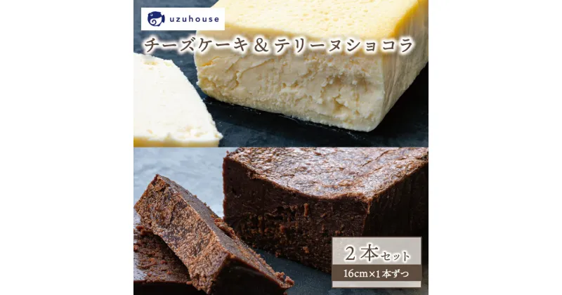 【ふるさと納税】 チーズケーキ テリーヌショコラ 2本セット 16cm 約400g 冷凍 下関市 山口 秋 冬