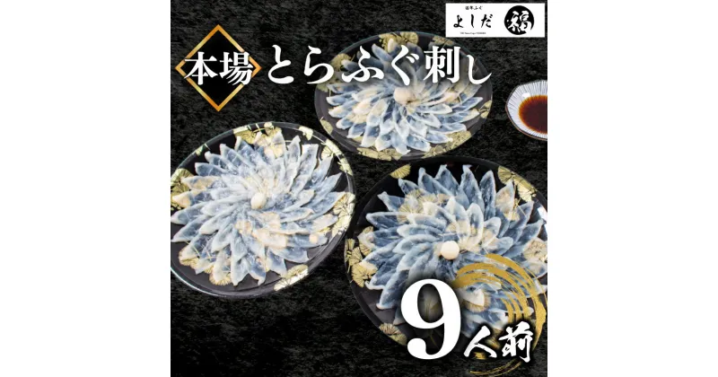 【ふるさと納税】 ふぐ 刺身 セット 3人前 × 3人前 180g 冷凍 真空 解凍するだけ お手軽 とらふぐ フグ ふく 刺し てっさ 大皿 高級 鮮魚 魚介 新鮮 刺し身 本場 下関 山口 フグ刺し 冬 人気 ランキング 吉田水産 ギフト 贈答 祝い プレゼント 父の日 母の日 お歳暮 お中元