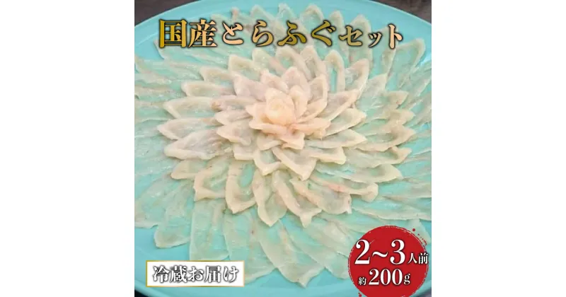 【ふるさと納税】 (冷蔵) 高級 活魚 繁光の国産とらふぐ 特選フク刺しセット 2~3人前 フグ刺し 国産 トラフグ 刺身 てっさ 薬味 ポン酢 付き 特産品 名産品 お土産 緊急支援 2023年 グルメ お取り寄せ 高級 鮮魚 本場 宇部 山口