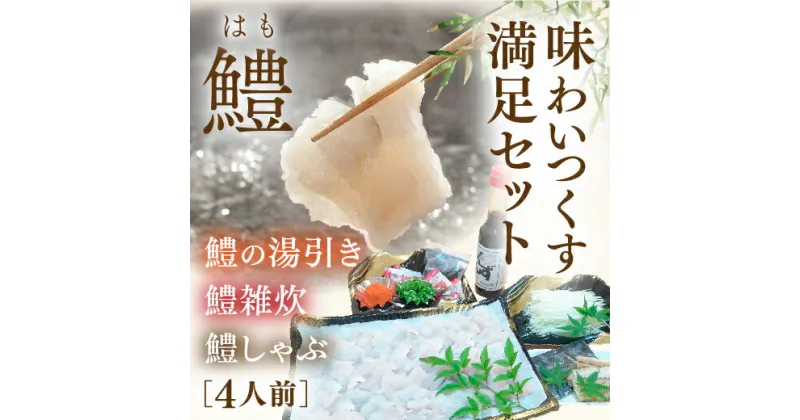 C027【ふるさと納税】 活西京鱧のしゃぶしゃぶセット4人前