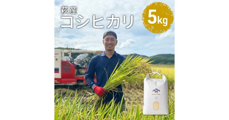 【ふるさと納税】コシヒカリ 令和6年 5kg 米 コメ こめ 萩産 KAMITAMA　お米・コシヒカリ