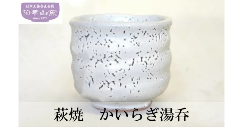 【ふるさと納税】萩焼 かいらぎ湯呑　 工芸品 食器 湯呑 和風 かいらぎ釉