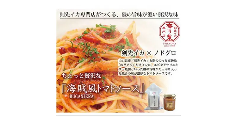 【ふるさと納税】ちょっと贅沢 海賊風パスタソース4個セット 剣先イカ のどぐろ トマトソース パスタ パエリア 贈り物 パッケージ レトルト　 ソース スパゲッティ イカ 海鮮 磯の味わい 濃い旨味 総菜 ギフト