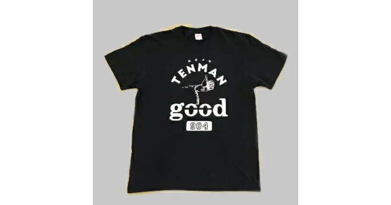 【ふるさと納税】HOFU TENMAN-GOOD Tシャツ黒(Lサイズ)【1253109】