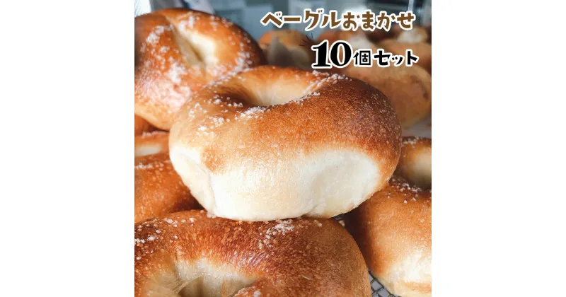 【ふるさと納税】ベーグルおまかせ 10個 セット 送料無料 手作り パン 北海道産 小麦 100%使用 詰め合わせ バター 惣菜パン 冷凍 BG001