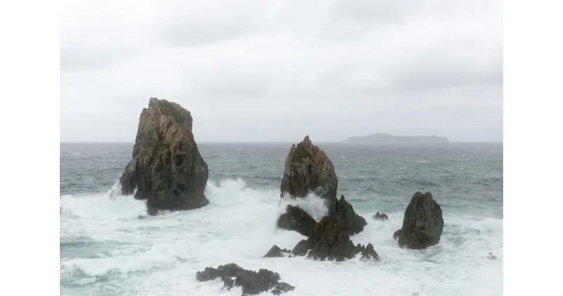 【ふるさと納税】フォトグラファー安森信が撮る長門市の風景「青海島」カラー(1512-1)