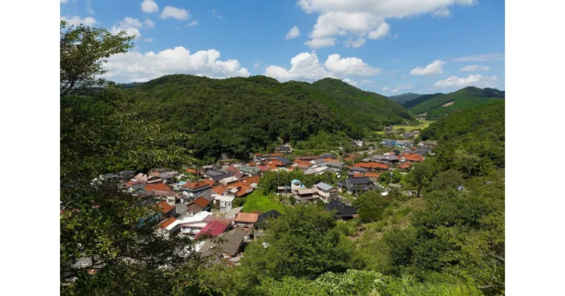 【ふるさと納税】フォトグラファー安森信が撮る長門市の風景「俵山　山から」カラー(1517-1)