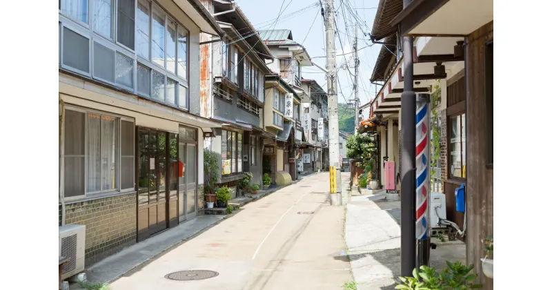 【ふるさと納税】フォトグラファー安森信が撮る長門市の風景「俵山　町並み」カラー(1519-1)