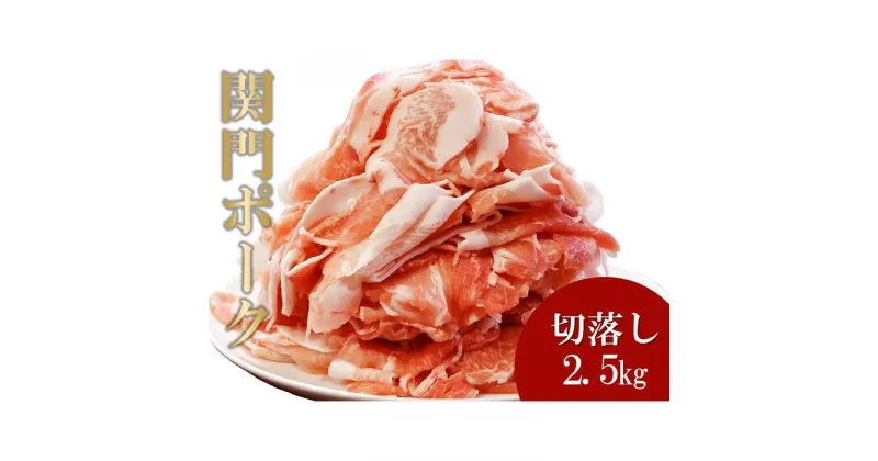 【ふるさと納税】関門ポーク 切落し 500g×5パック 2.5kg | 肉 お肉 にく 食品 山口県産 人気 おすすめ 送料無料 ギフト