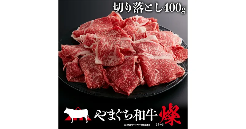 【ふるさと納税】＜日本一受賞：牛肉＞ やまぐち和牛燦(きらめき) 切り落とし(400g) 肉 牛肉 和牛 黒毛和牛 やまぐち和牛燦 切り落とし グルメ F6L-962