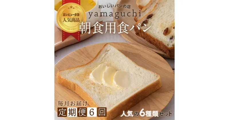 【ふるさと納税】【6回定期便】朝食用食パンセット 毎月お届け｜詰め合わせ 食べ比べ 6種 トースト