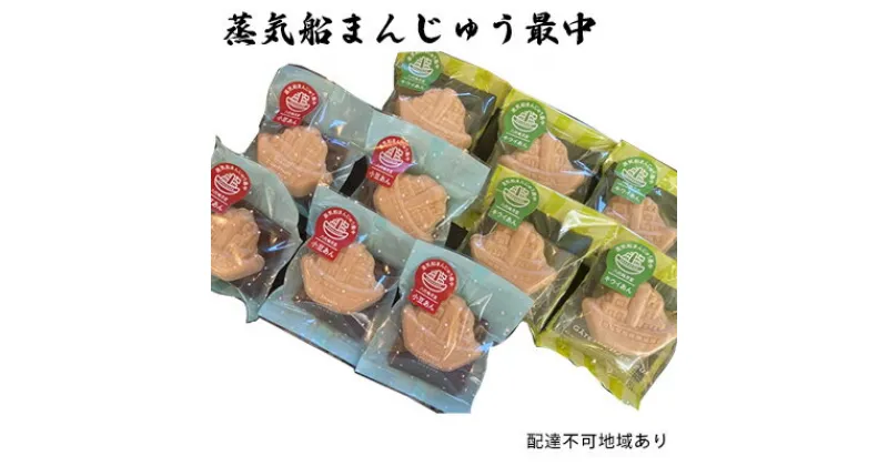 【ふるさと納税】蒸気船まんじゅう最中　【お菓子・和菓子・もなか・最中】