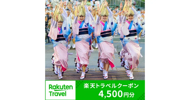 【ふるさと納税】徳島県徳島市の対象施設で使える楽天トラベルクーポン 寄付額15,000円 ホテル 旅館 宿泊予約 旅行 予約 宿泊 連泊 国内 旅行クーポン 宿泊券 旅行券 チケット 春 夏 秋 冬 ビジネス