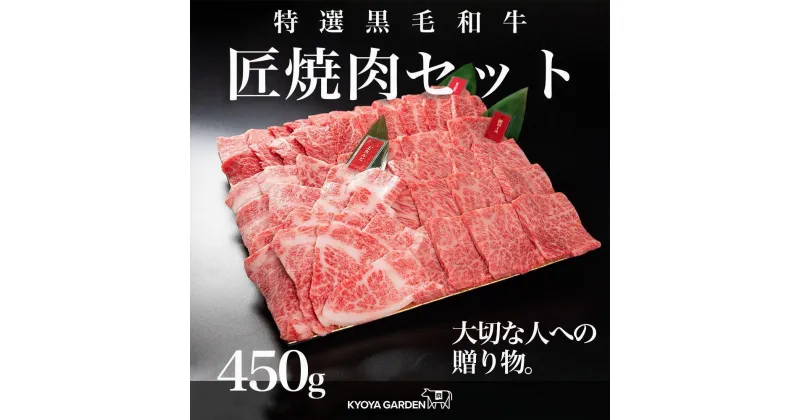 【ふるさと納税】匠焼肉セット　約450g（約150g×3種類）A5等級 | 肉 お肉 にく 食品 徳島産 阿波牛 人気 おすすめ 送料無料 ギフト