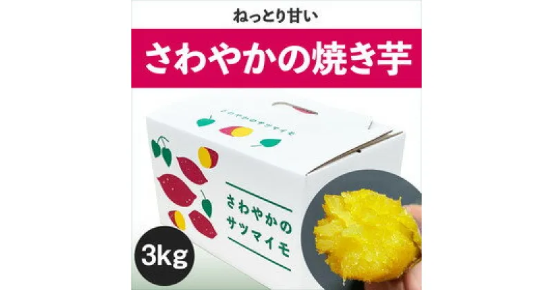 【ふるさと納税】 さわやかの焼き芋 3kg（15本〜25本） ＜ 徳島さわやかファーム ＞ ｜ さつまいも ねっとり 甘い 熟成 国産 産地直送 スイーツ 焼き芋 焼芋 焼きいも おやつ