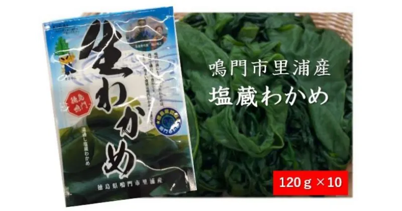 【ふるさと納税】鳴門市里浦産 塩蔵わかめ 1.2kg（120g×10袋）＜貴彩＞ ｜ 鳴門わかめ 国産 徳島 小分け ギフト 贈り物