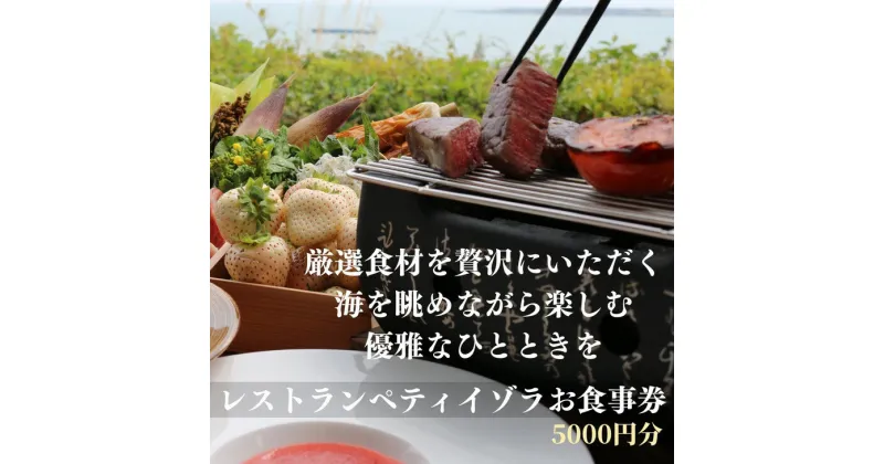 【ふるさと納税】 レストラン ペティ 食事券 5000円分 小松島 リゾート チケット グルメ 徳島県 飲食店