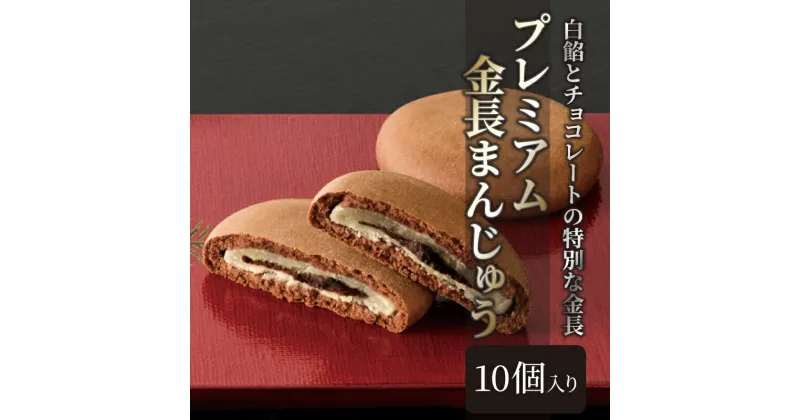 【ふるさと納税】 プレミアム金長まんじゅう 10個入り 徳島県 銘菓 和菓子 チョコレート 和三盆 おやつ デザート スイーツ まんじゅう 贈り物 贈答品 小分け