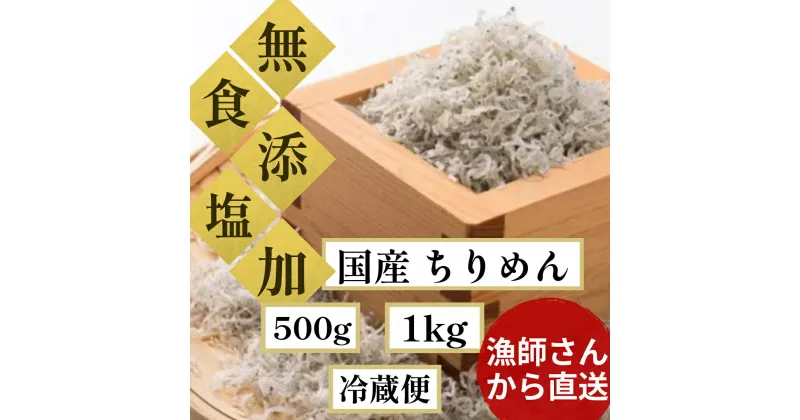 【ふるさと納税】 しらす 瀬戸内海 ( しらす 天日干し ) 食塩無添加 500g 1kg ( 食塩 無添加 ) 冷蔵 ちりめん 新鮮 漁師さんから直送 冷蔵 安心 安全 四国 徳島 小松島 | 米 おむすび 新米 惣菜 サラダ 卵かけご飯 TKG おすすめ ｜ 太平洋 瀬戸内海 結ぶ 紀伊水道 ｜ 魚介