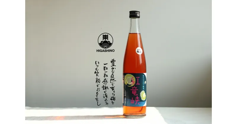 【ふるさと納税】 ロゼ梅酒 紅竜峡 500ml 1本 梅 うめ 果物 フルーツ 梅酒 うめしゅ 酒 果実酒 さけ ビール ハイボール チューハイ 日本酒 ウイスキー ワイン ギフト 贈答 プレゼント お取り寄せ グルメ 送料無料 徳島県 吉野川市