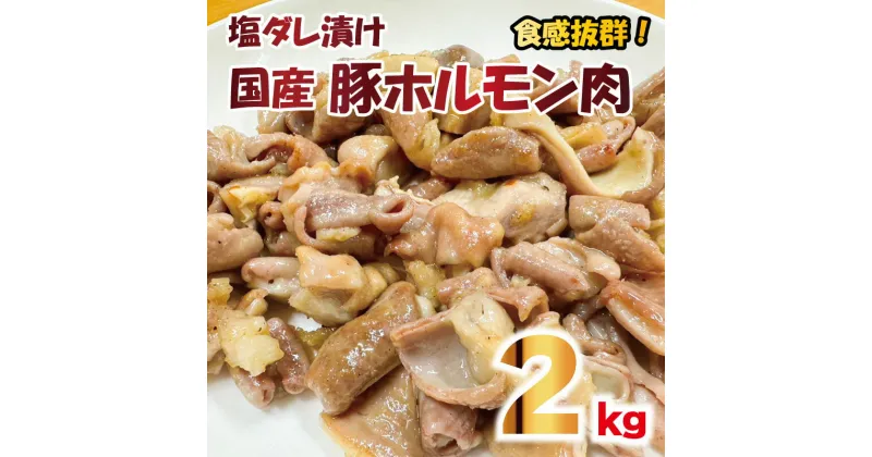 【ふるさと納税】 ホルモン 塩ダレ 肉 和豚 合計 2kg 希少部位 ふるさと納税 【 豚肉 ポーク 病みつき ホルモン肉 冷凍 和豚 国産 こだわりの豚肉 炒めもの お鍋 小分け おいしい豚 贈り物 贈答品 ご褒美 徳島県 阿波市 】