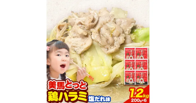 【ふるさと納税】味付け肉 美馬とっと 鶏ハラミ 塩だれ味 200g × 6パック まるほ食品株式会社 《30日以内に出荷予定(土日祝除く)》 ふるさと納税 鶏肉 味付 とり肉 鶏ハラミ 塩だれ味 レトルト 簡単調理 一人暮らし おつまみ 冷凍 夕飯 送料無料 徳島県 美馬市