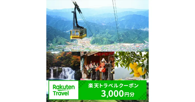 【ふるさと納税】徳島県那賀町の対象施設で使える楽天トラベルクーポン寄付額10,000円