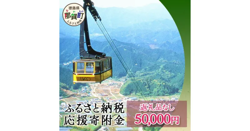 【ふるさと納税】【返礼品なしの寄附】徳島県那賀町 1口：50,000円 ［徳島県 徳島 那賀町 那賀 寄附 おうえん 応援 しえん 支援 応援したい おうえん寄付金 応援寄付金 寄付のみ 返礼品なし 返礼品なしの寄附 50,000円］【NY-5】